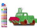 Spel tractor coloring