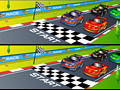 Spel Racing Cartoon Differences