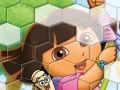 Spel Puzzle Fun Dora With Boots