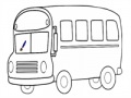 Spel Student Bus Coloring