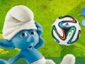 Spel The Smurf's world cup