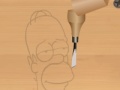 Spel Wood carving Simpson