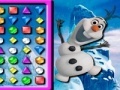 Spel Frozen Olaf Bejeweled
