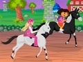 Spel Dora Horse Racing Mania