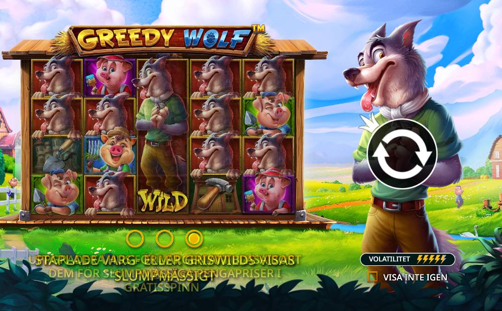 Skärmbild från Wild Wild Riches slot demo hos Game-Game