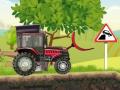 Racing på traktorer spel 